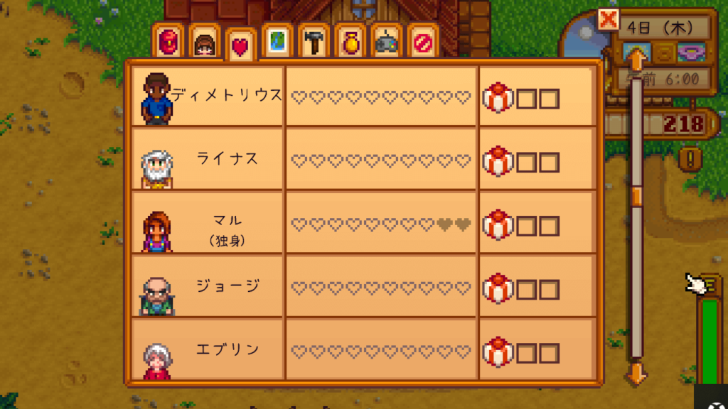 Stardew Valley スターデューバレー 自己紹介で挨拶する住民リスト 場所一覧 Mugi Noise